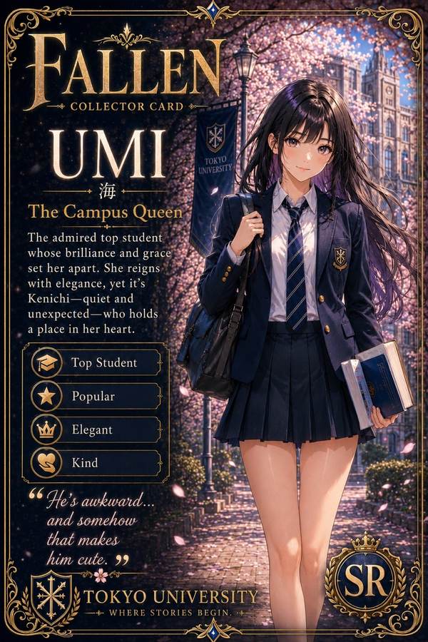 Umi FALLEN collector card
